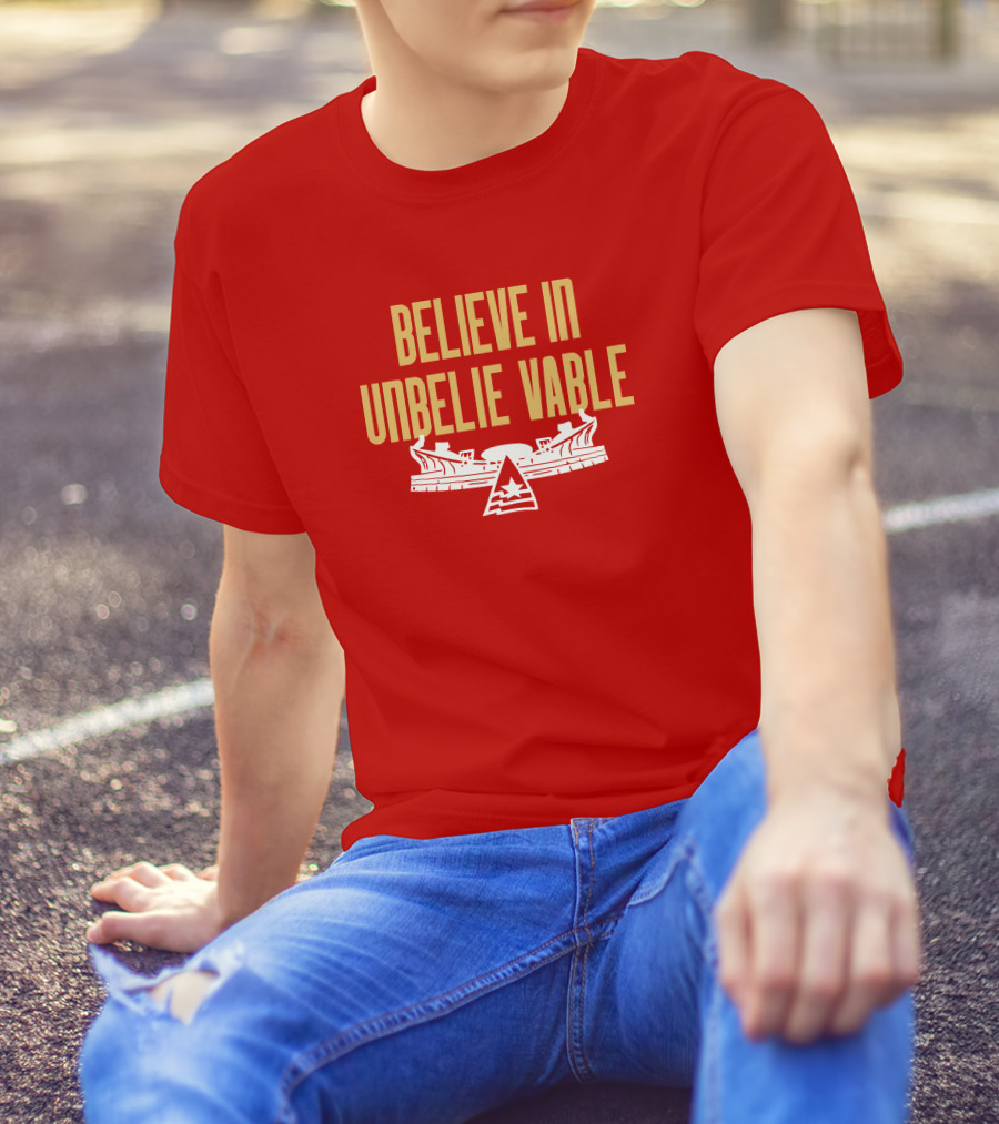 Ronald Jones Chiefsaholic Believe In Unbelievable T-Shirt