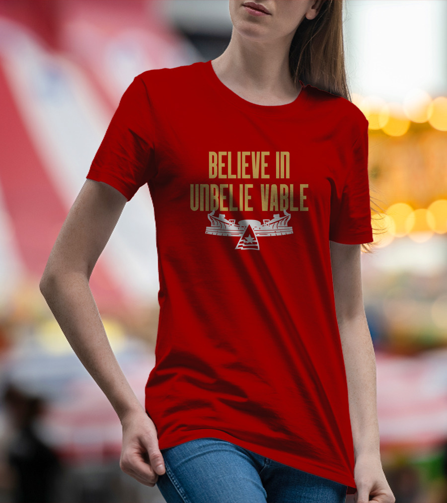 Ronald Jones Chiefsaholic Believe In Unbelievable T-Shirt