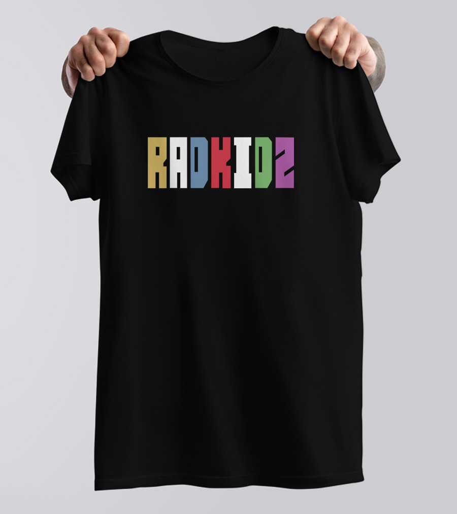 SB19 Patccccc Radkidz Colorful Block Text T-Shirt