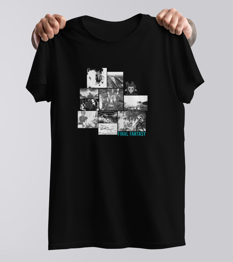 Uniqlo X Final Fantasy 7 Collaboration Featuring Iconic Game T-Shirt