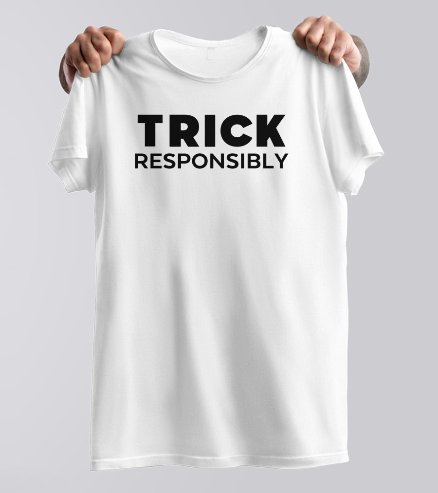 Crumbl Cookies Trick Responsibly Halloween T-Shirt