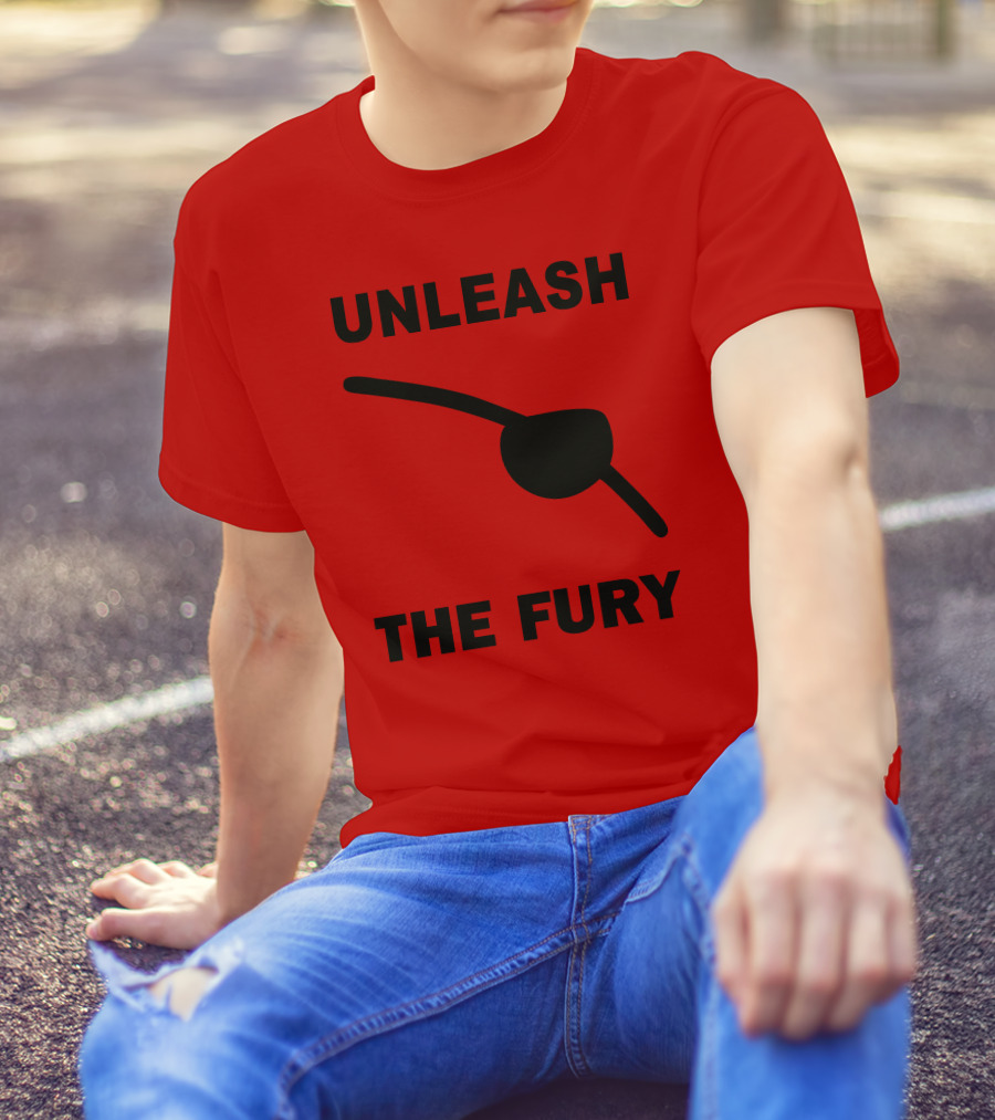 Unleash The Fury Eye Patch Symbol Samuel L Jackson T-Shirt