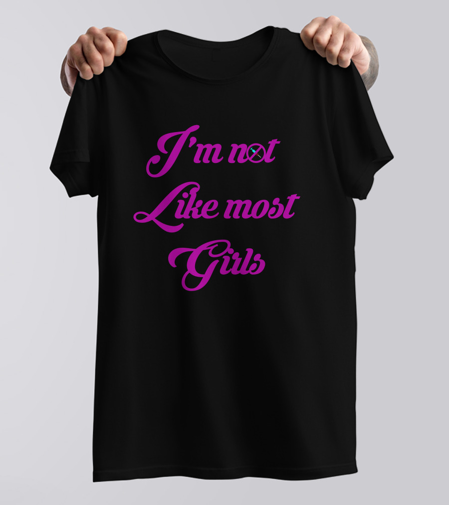 I'm Not Like Most Girls Purple T-Shirt