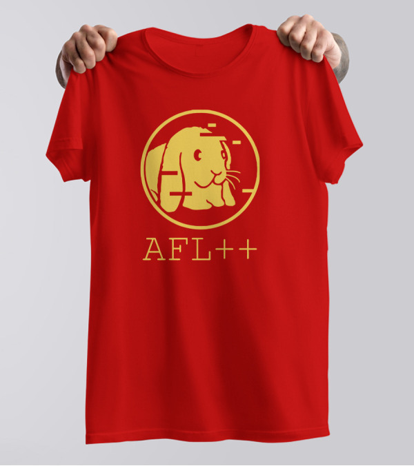 AFLplusplus Advanced Fuzzing League AFL++ Rabbit T-Shirt