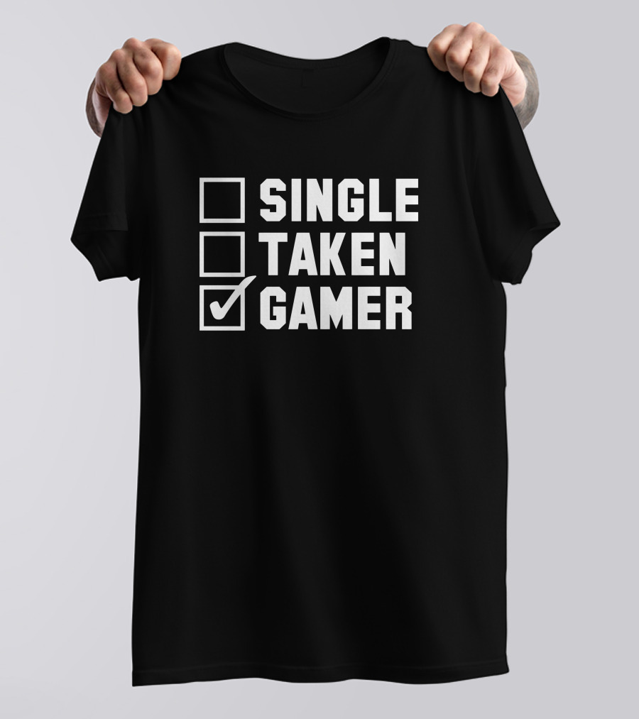Single Taken Gamer Spacey Soda2 T-Shirt