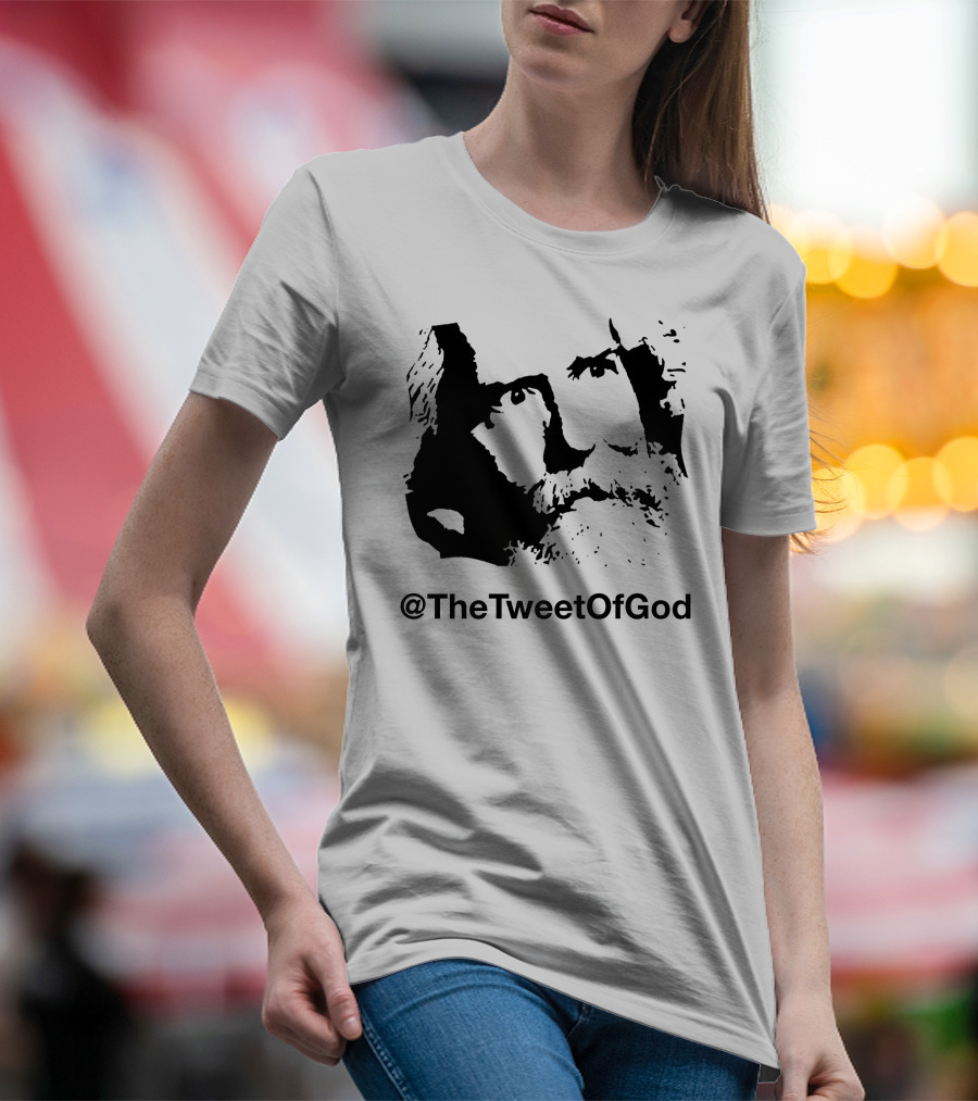 TheTweetOfGod Shop Capthat TheTweetOfGod Face T-Shirt