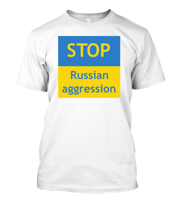 Stop Russian Aggression Dr. Samantha O'neill SA T-Shirt