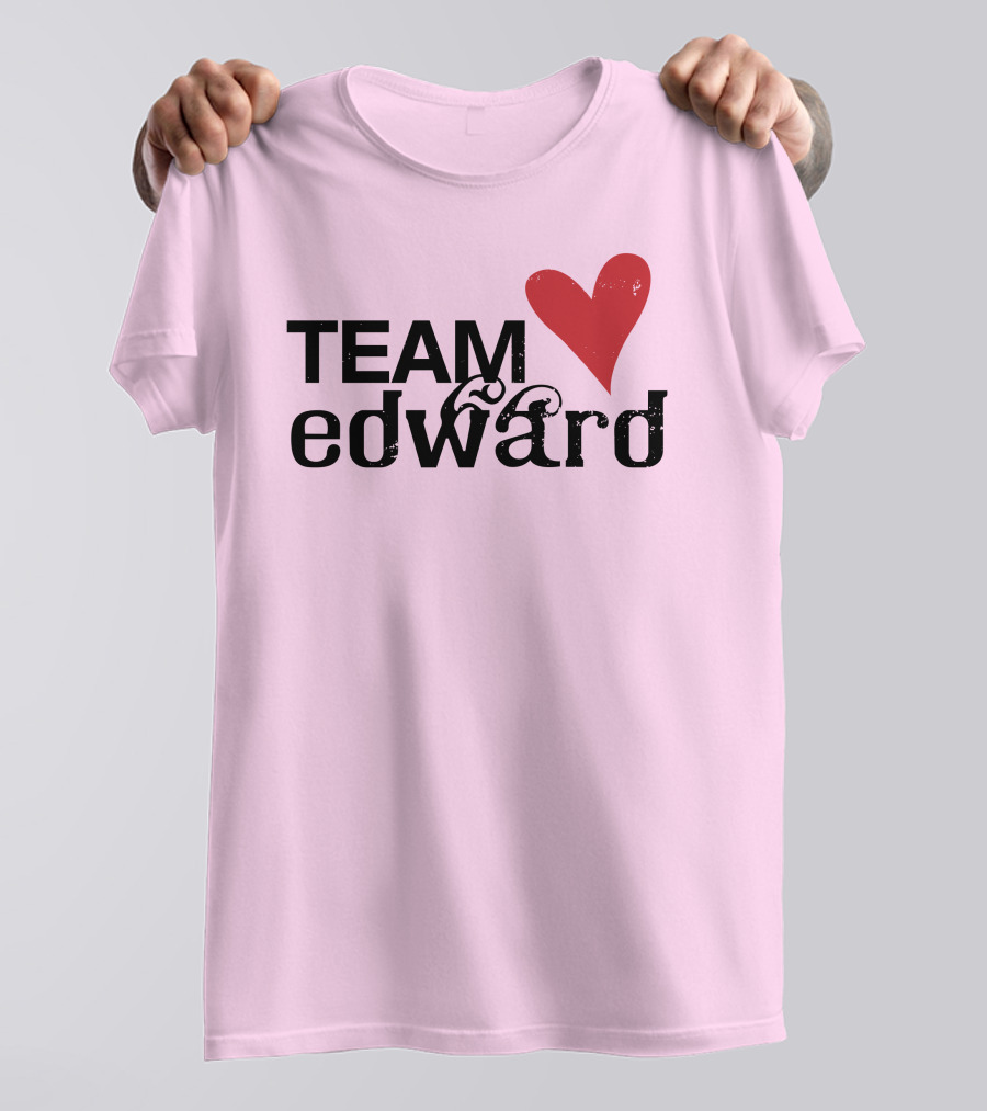 Team Edward Heart Taylor Lautner SNL T-Shirt