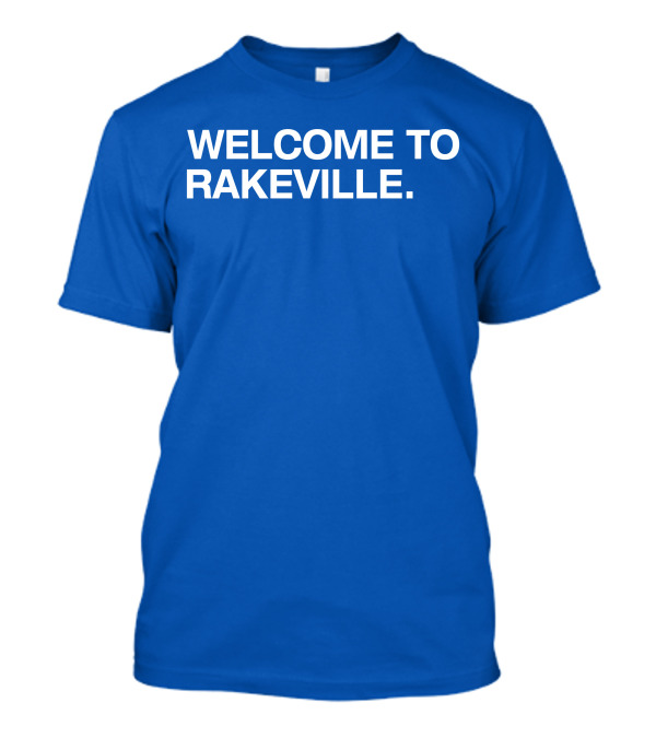 Obvious Welcome To Rakeville Jordan Bastian Welcome To Rakeville T-Shirt