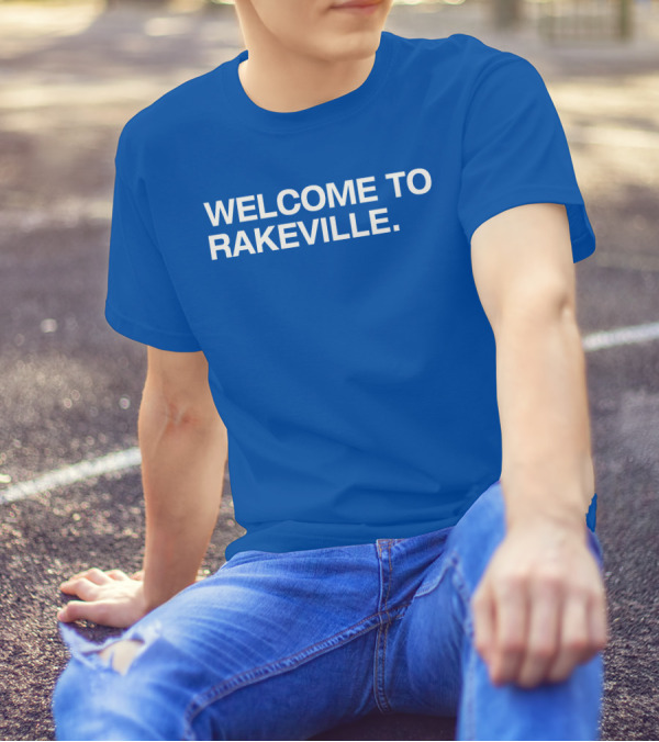 Obvious Welcome To Rakeville Jordan Bastian Welcome To Rakeville T-Shirt