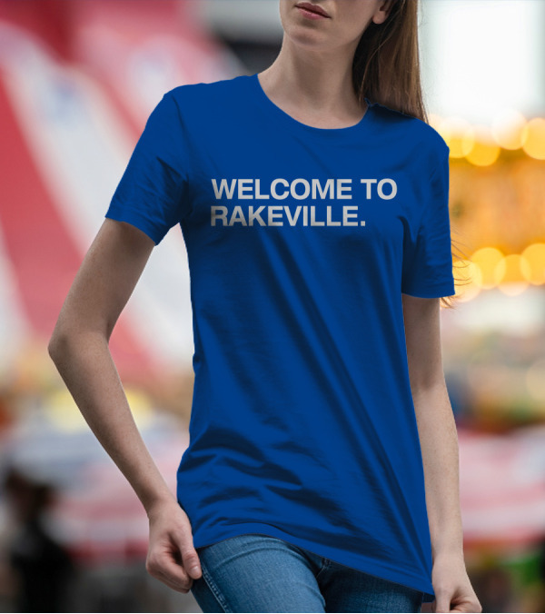 Obvious Welcome To Rakeville Jordan Bastian Welcome To Rakeville T-Shirt
