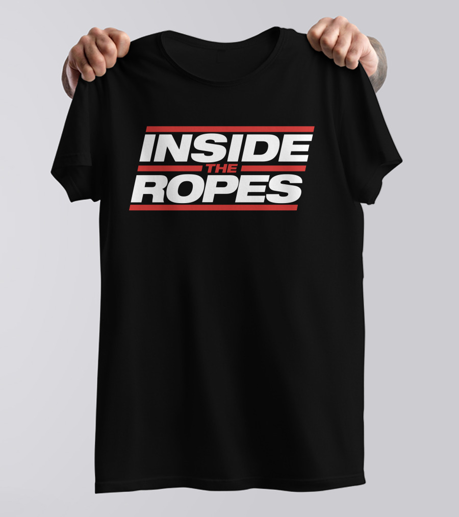 Inside The Ropes Itrwrestling Store Branding T-Shirt
