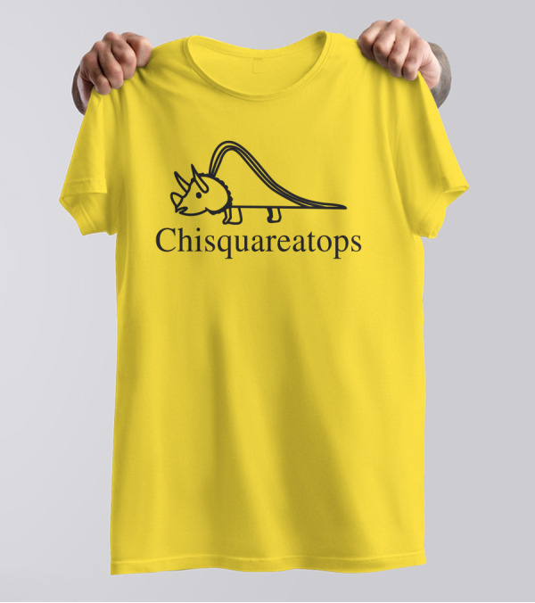 Kristen Fouss Cricut Chisquareatops Dinosaur T-Shirt