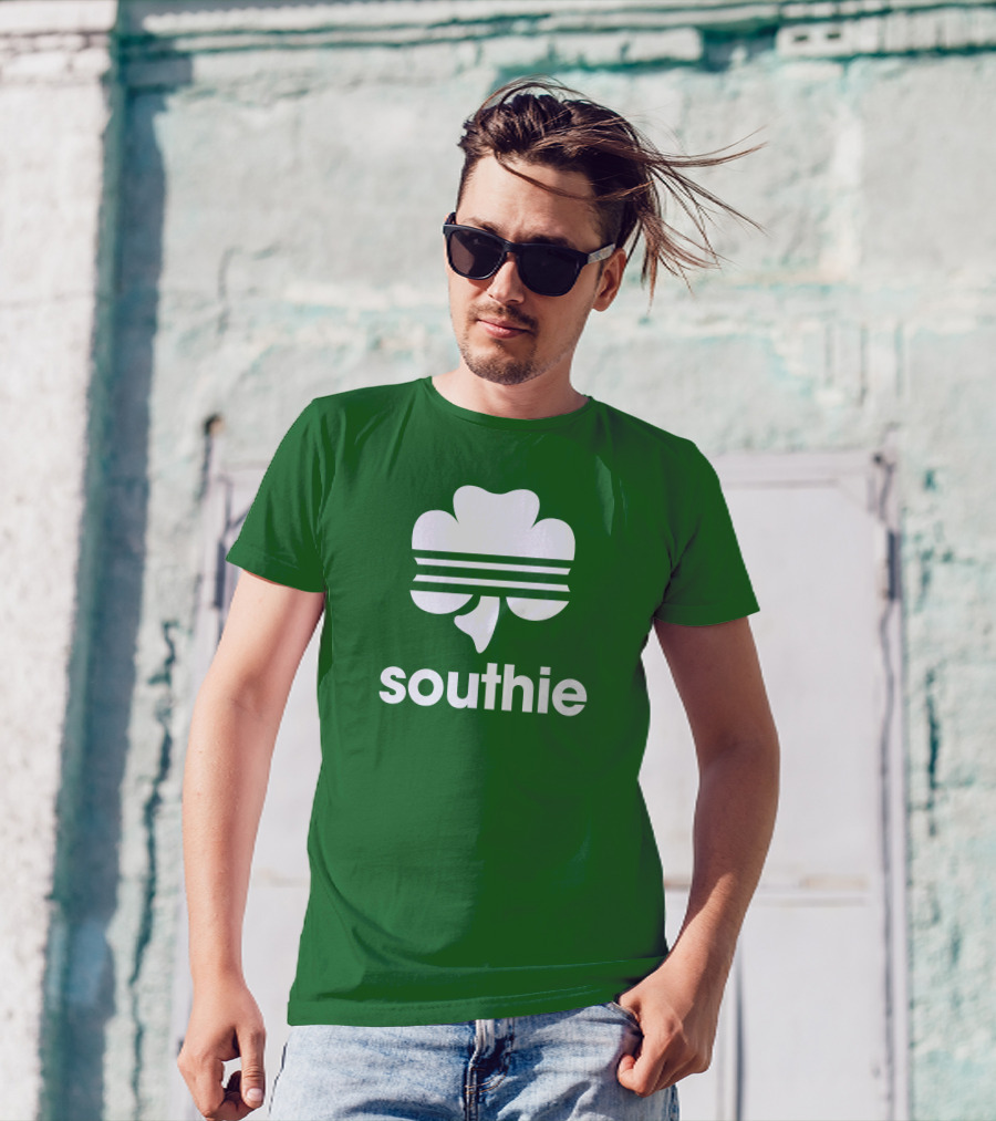 Southie Melissa Choe Celtics Shamrock T-Shirt