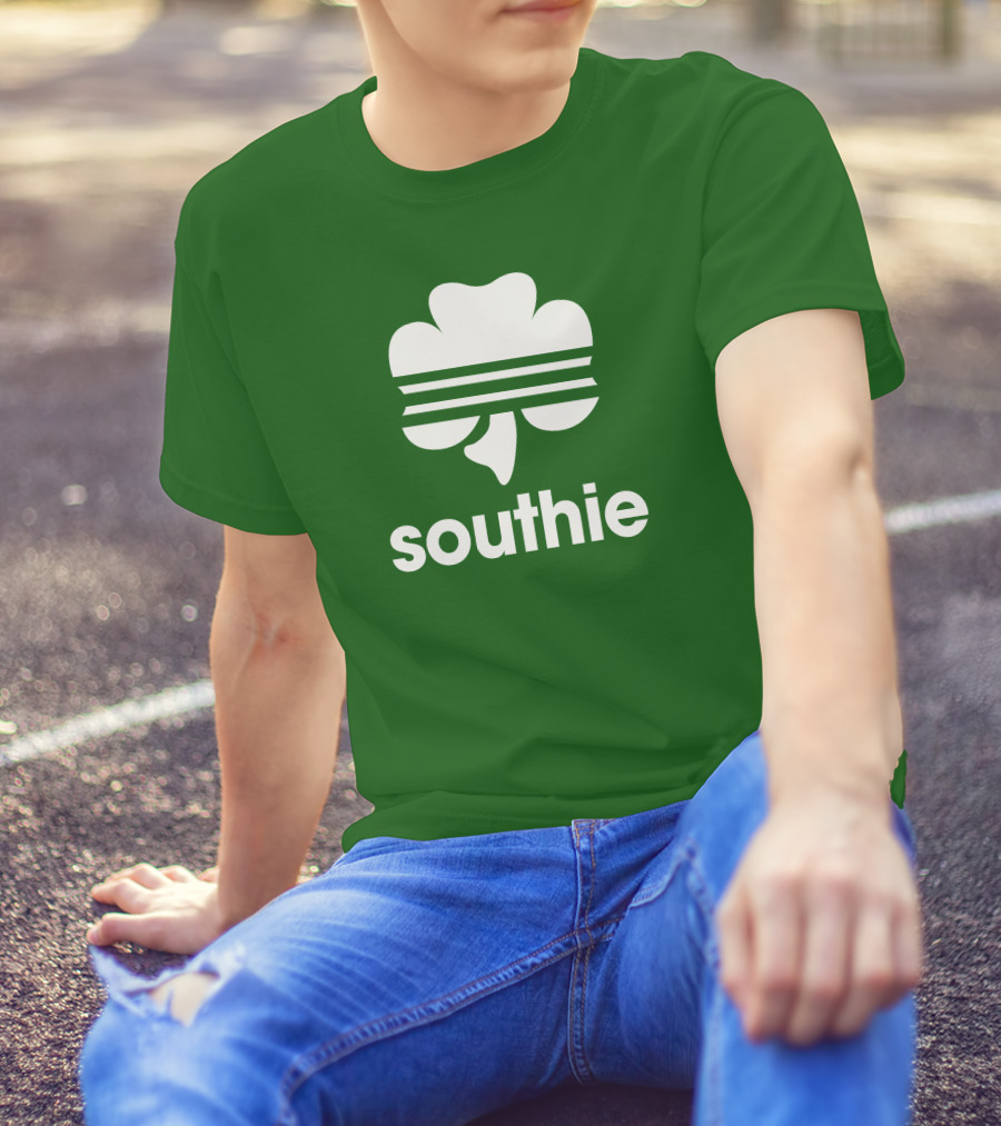 Southie Melissa Choe Celtics Shamrock T-Shirt