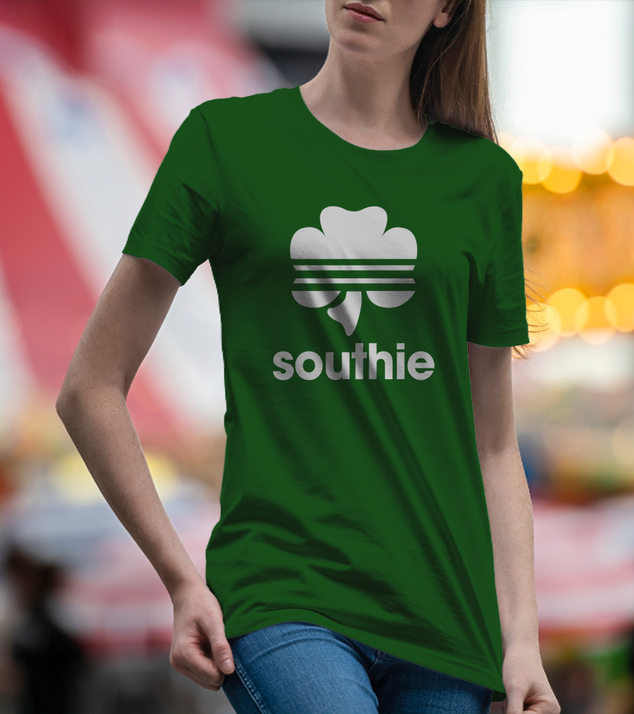 Southie Melissa Choe Celtics Shamrock T-Shirt