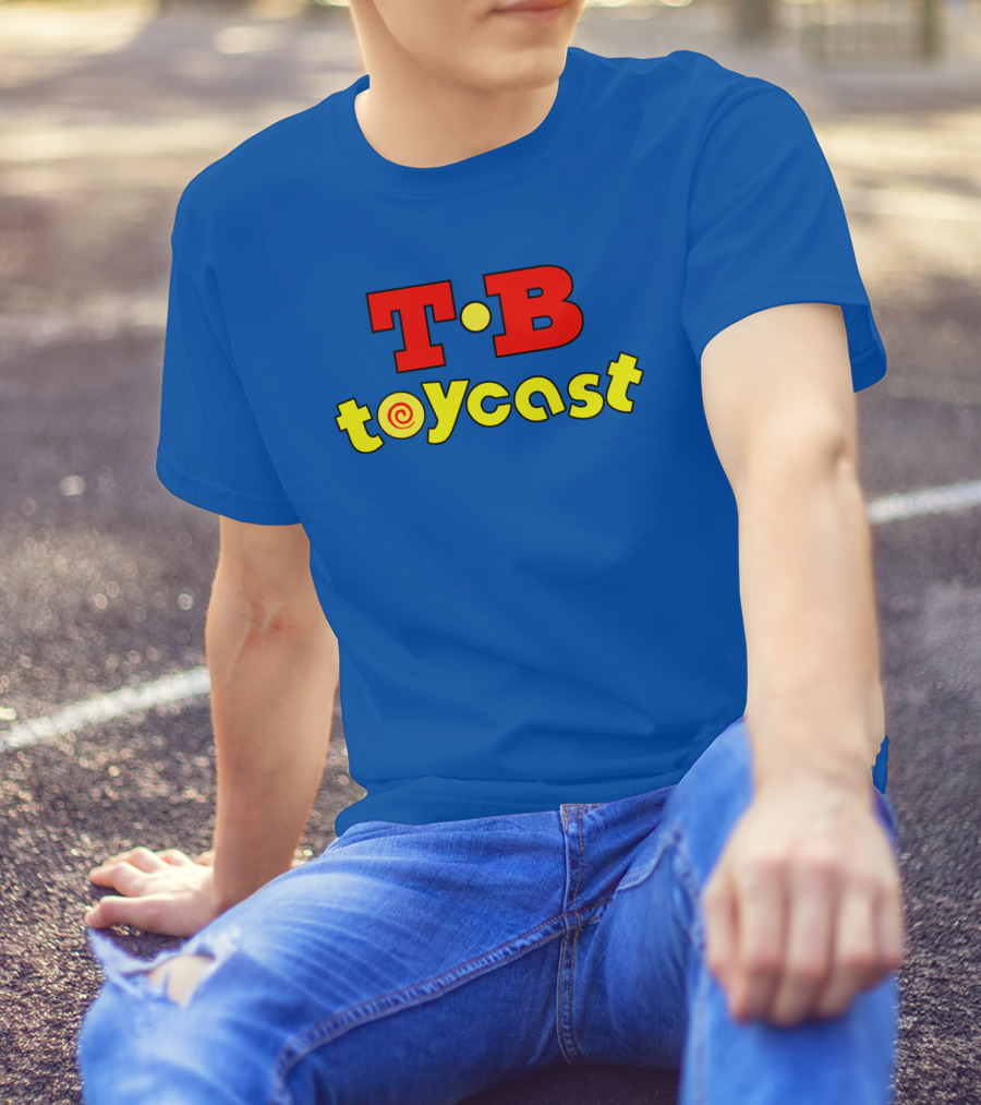 T.B Toycast Vibrant Logo Design From What A Maneuver Shop T-Shirt