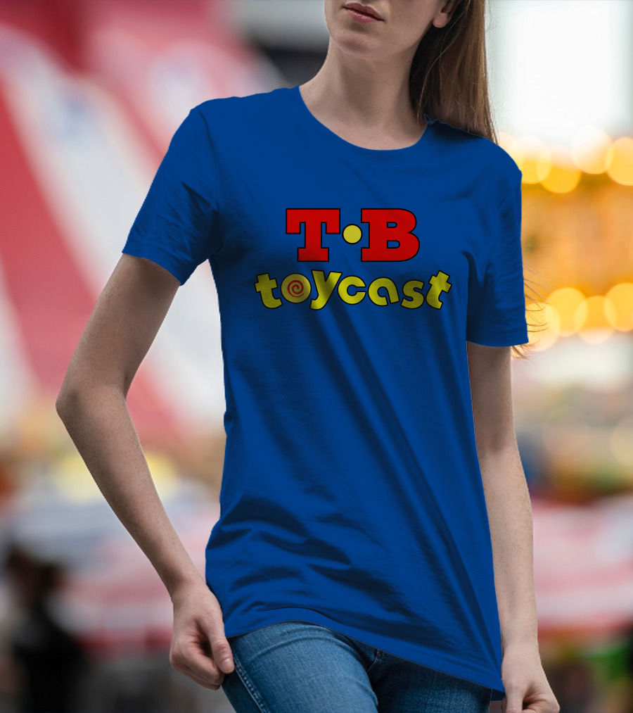 T.B Toycast Vibrant Logo Design From What A Maneuver Shop T-Shirt
