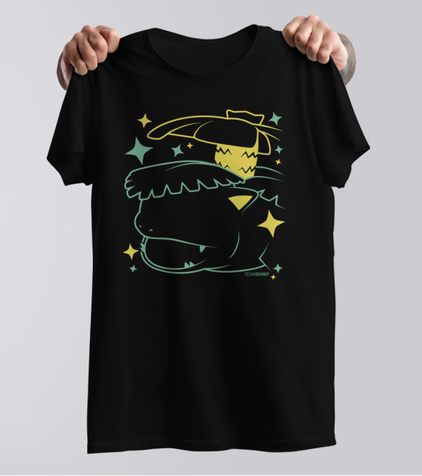 Land Merch Adrive Team Shiny 003 Pokemon Venusaur Ludicolo Stars T-Shirt
