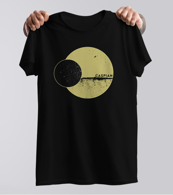 Marek Brave Solid Caspian Wrestle Mania Abstract Circles T-Shirt