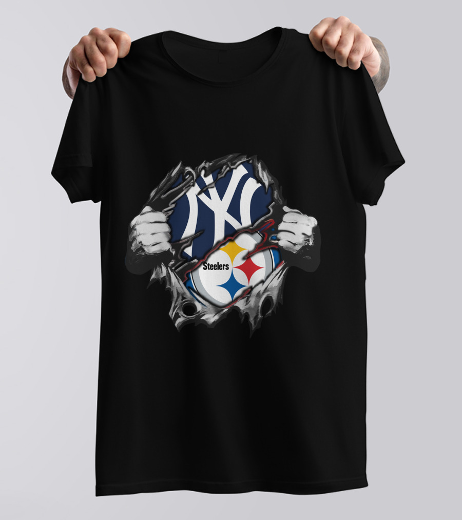 Steelers Yankees Crossover Fan T-Shirt