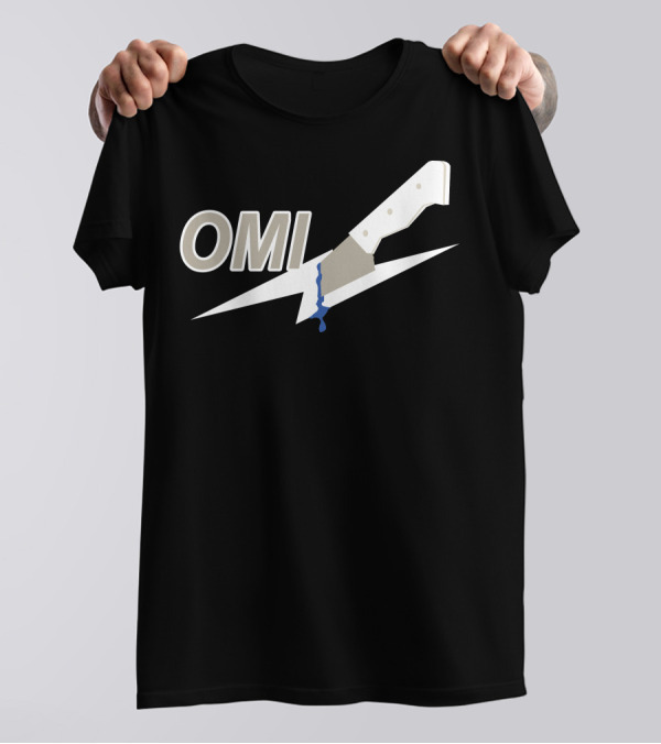 OMI Knife Stab Graphic Reloaded Merch T-Shirt