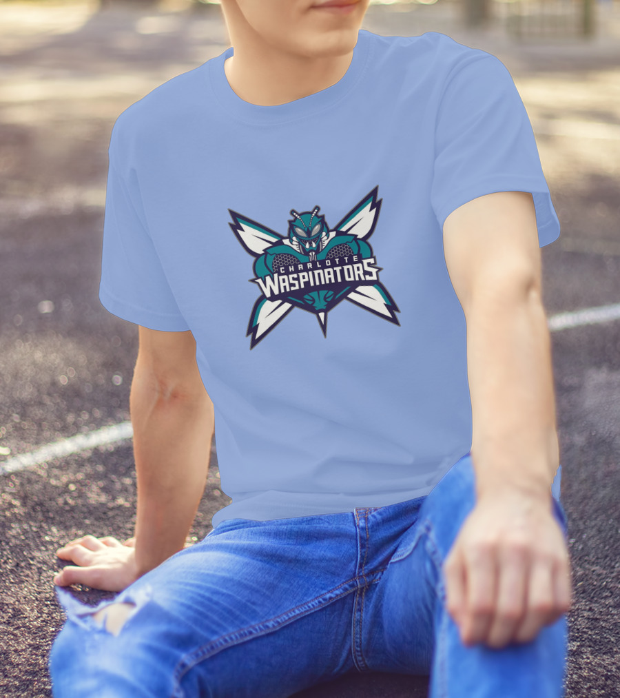 Charlotte Waspinators NBA Basketball Team T-Shirt