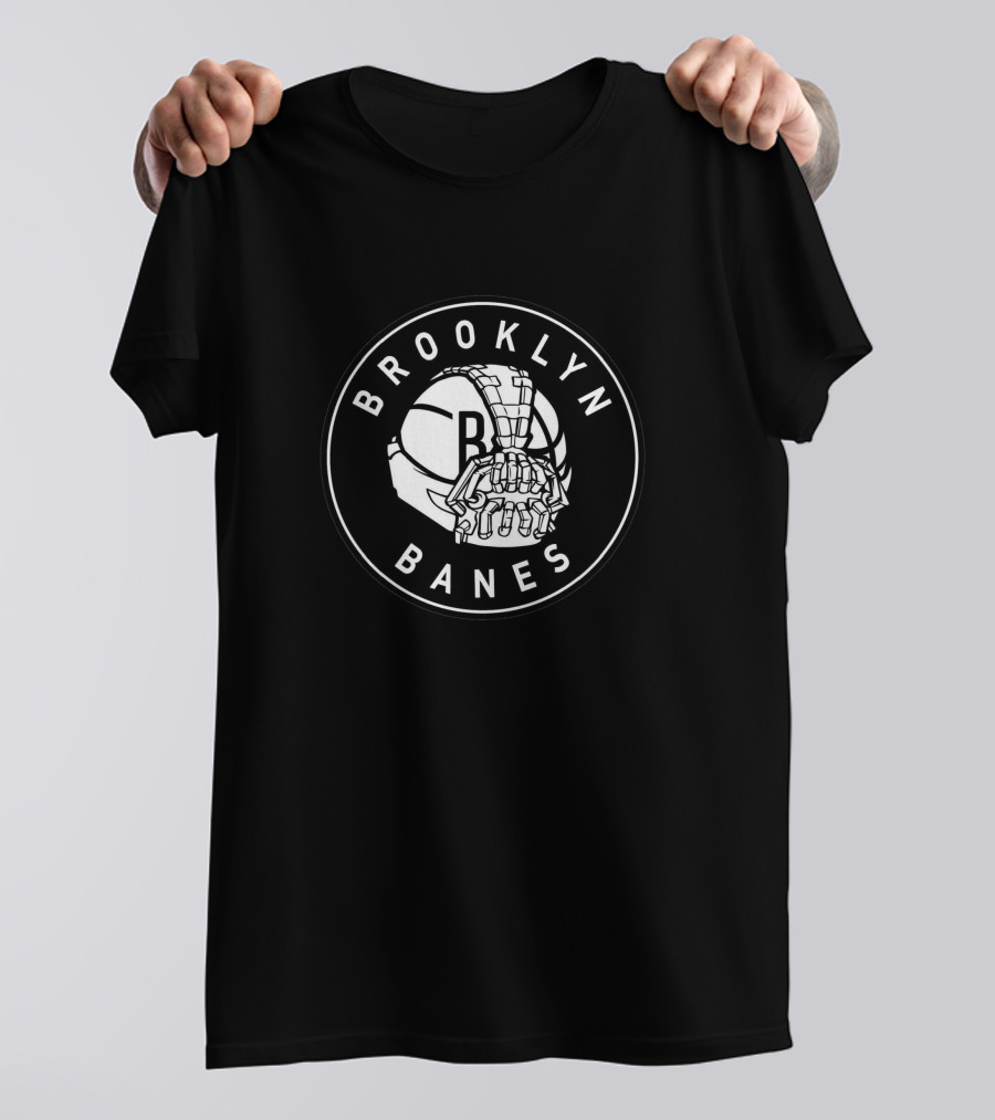 Brooklyn Banes Basketball Mask Emblem T-Shirt