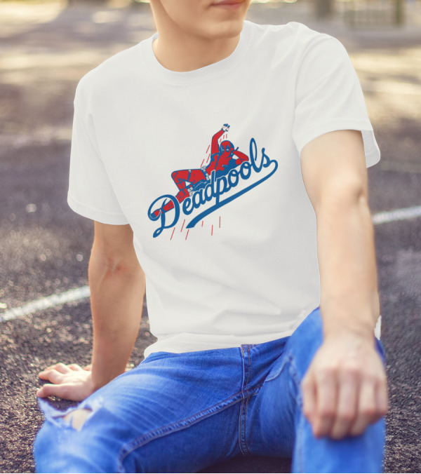 Deadpools Marvel Baseball T-Shirt