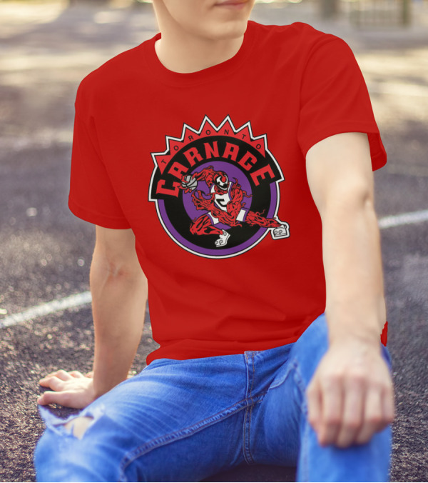 Toronto Carnage NBA Venomous Slam Dunk Apex T-Shirt