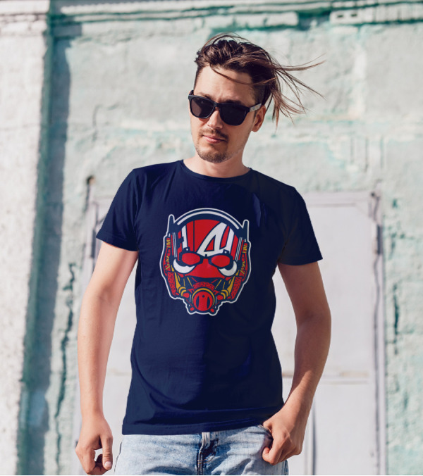Atlanta Antman Braves Mlb Mashup T-Shirt
