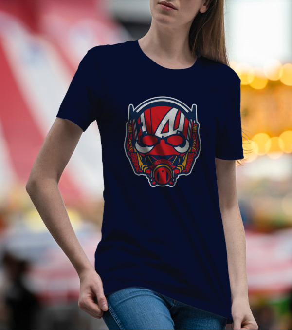 Atlanta Antman Braves Mlb Mashup T-Shirt