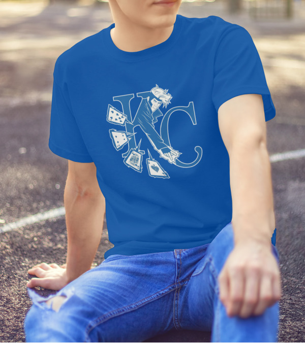 Kansas City Gambits MLB Playing Cards KC T-Shirt