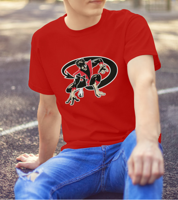 Arizona Nightcrawlers MLB Crossover With Baseball Superhero Character T-Shirt