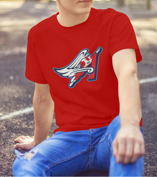 LA Archangels Superhero Wings Mlb T-Shirt