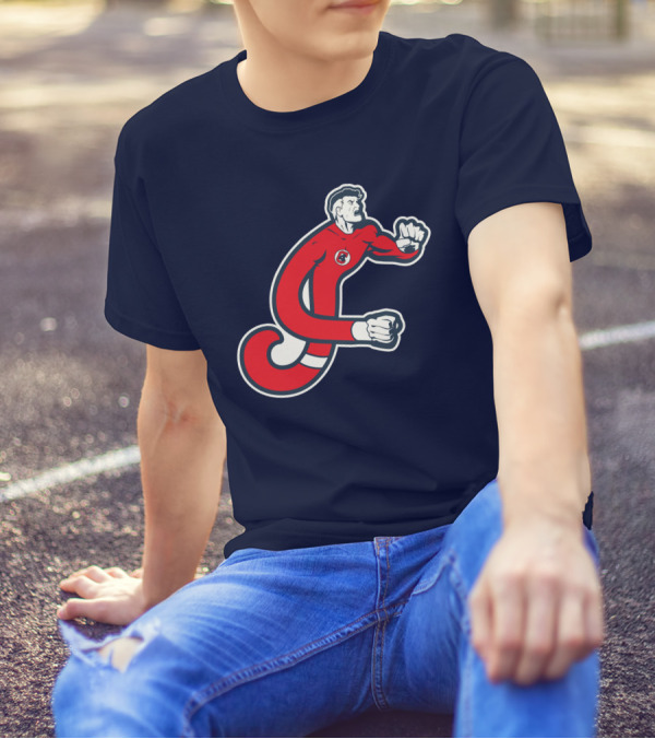 Cleveland Mr. Fantastics MLB Stretching Superhero T-Shirt