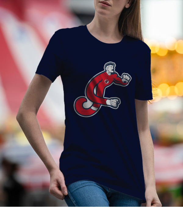 Cleveland Mr. Fantastics MLB Stretching Superhero T-Shirt
