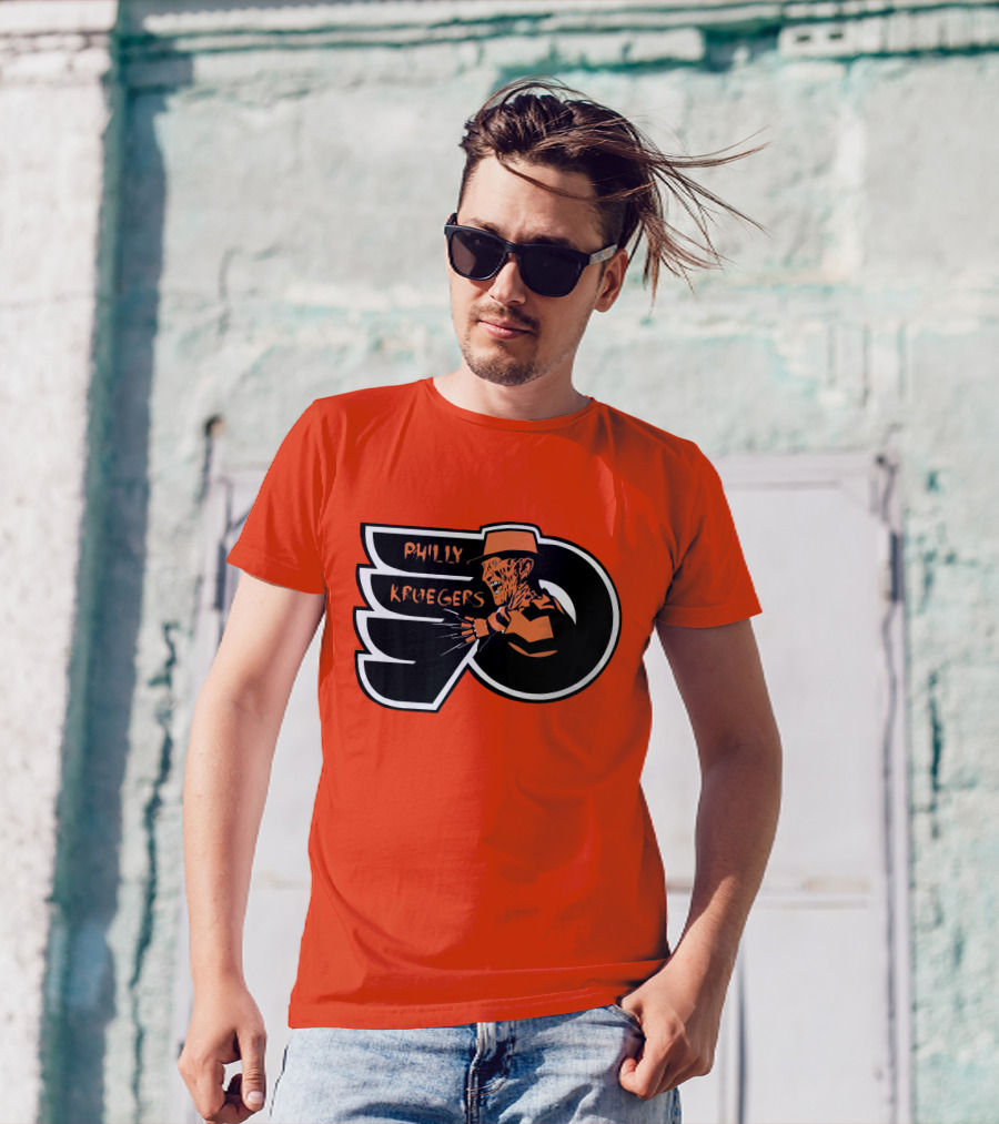 Philly Kruegers NHL Horror Hockey Fusion T-Shirt