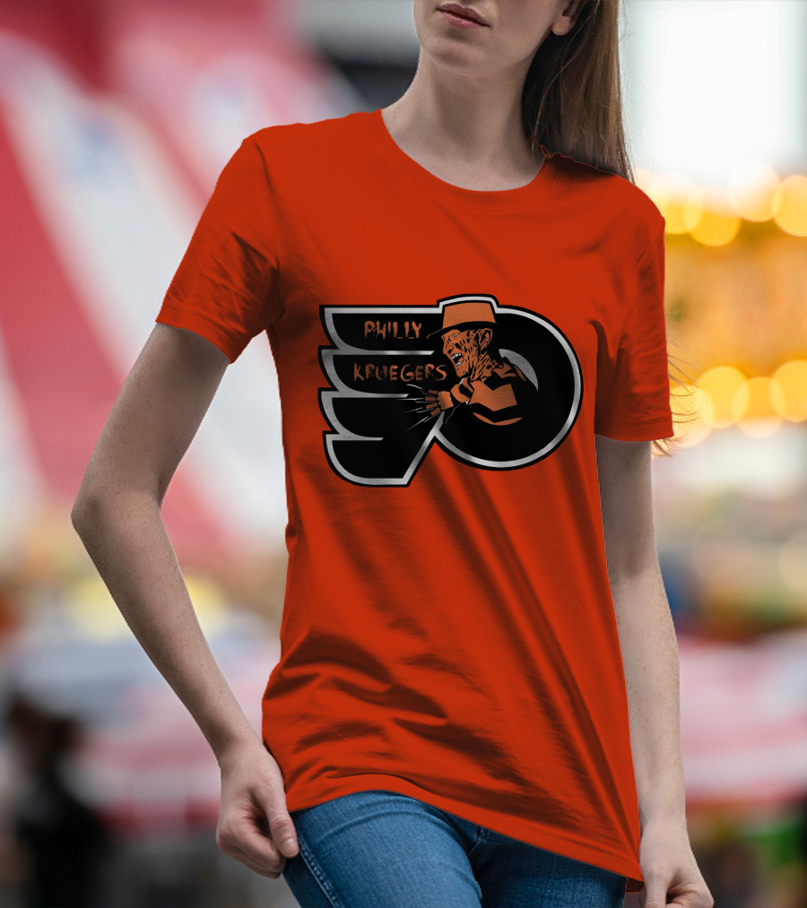 Philly Kruegers NHL Horror Hockey Fusion T-Shirt
