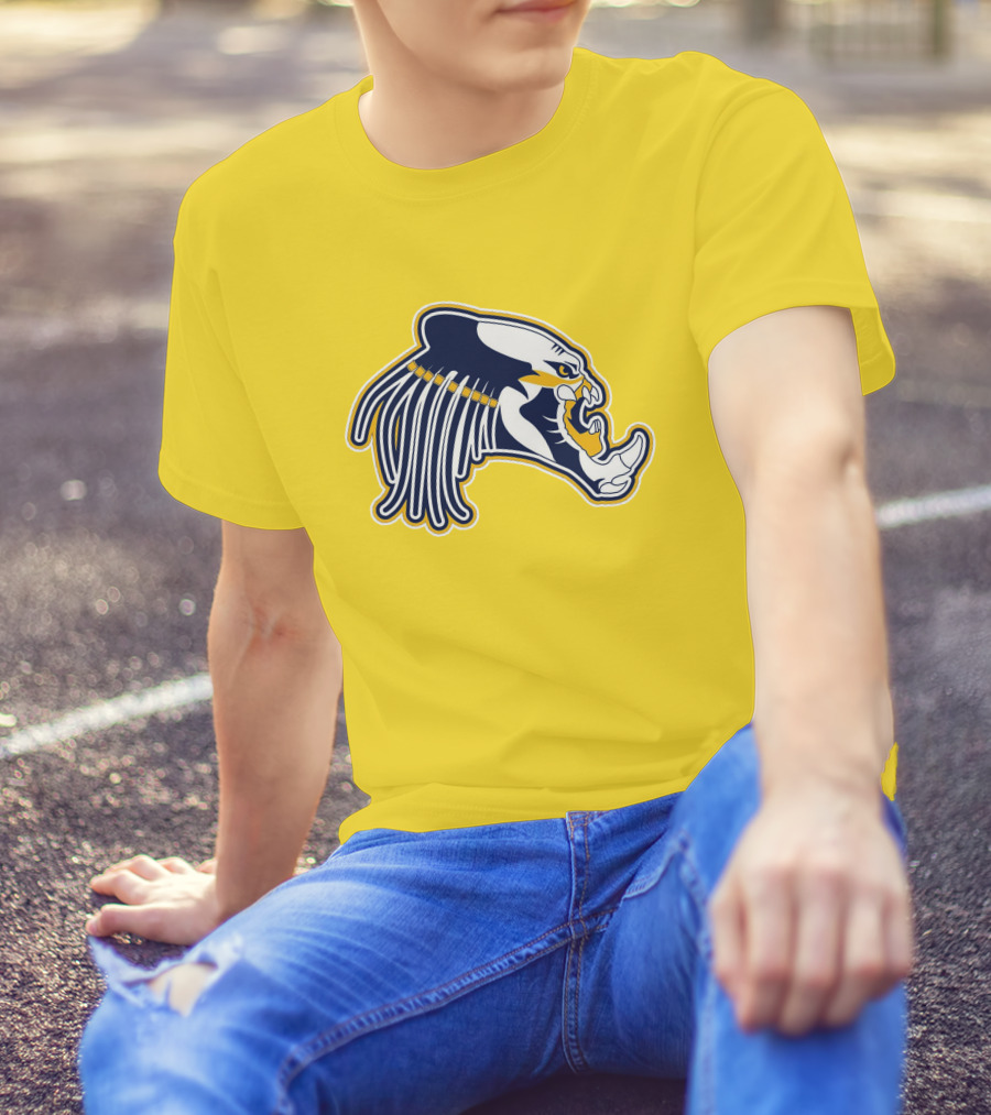 Nashville Predators Logo Iconic Saber-Tooth Tiger Head T-Shirt