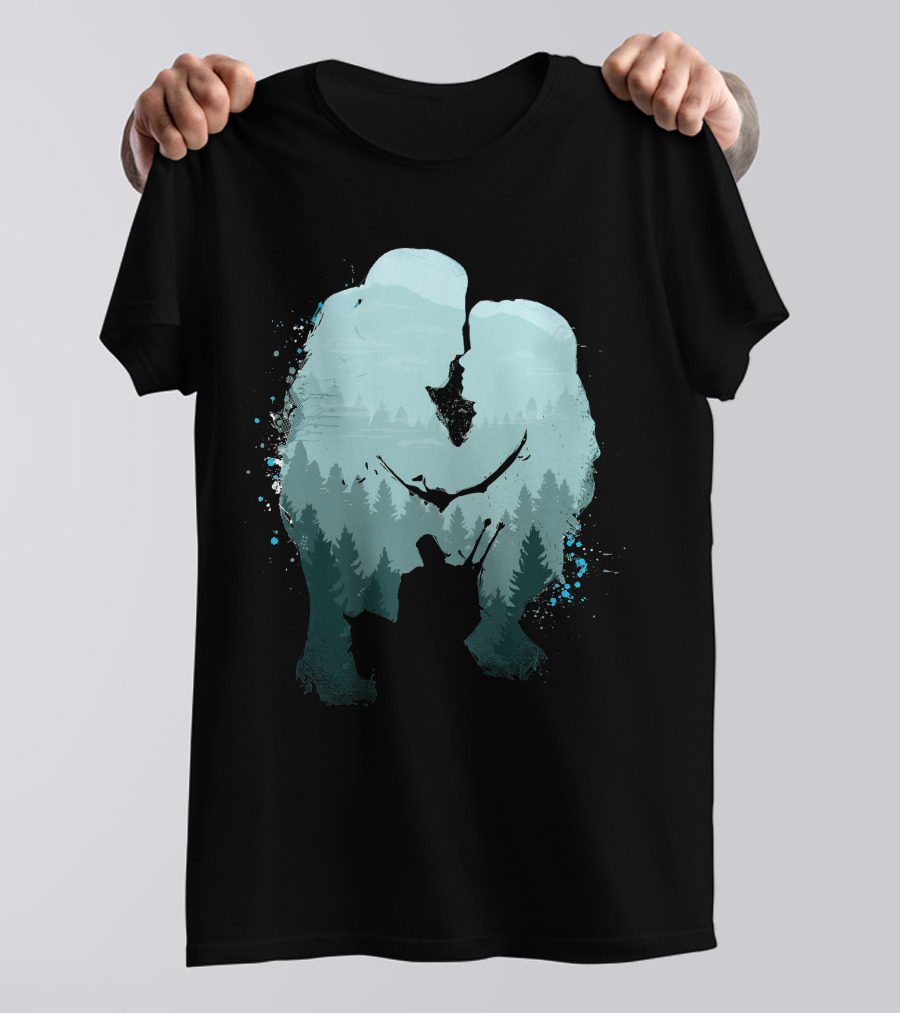Wild Forces Hunter's Journey In Forest T-Shirt