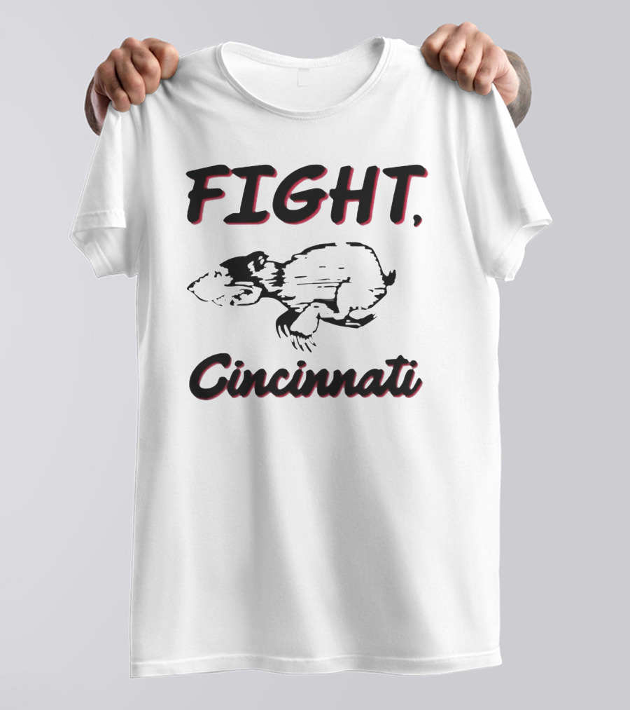 FIGHT CINCINNATI Football Bearcat T-Shirt