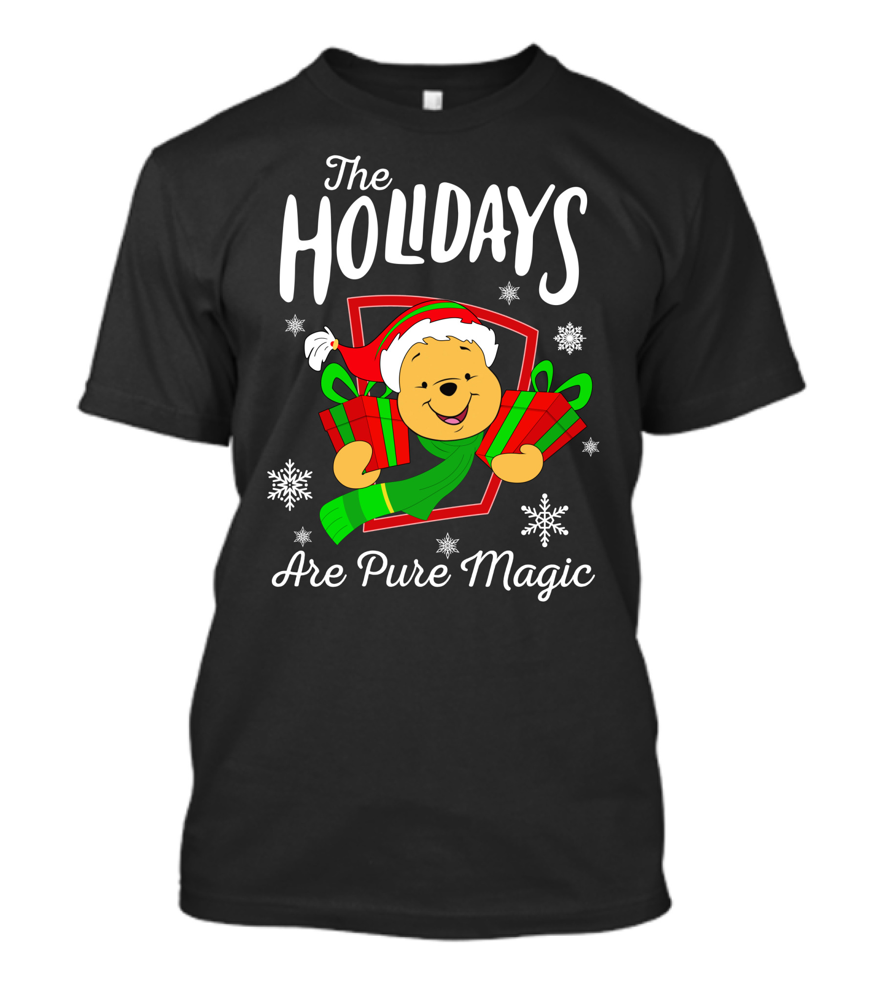 The Holidays Are Pure Magic Pooh T-Shirt