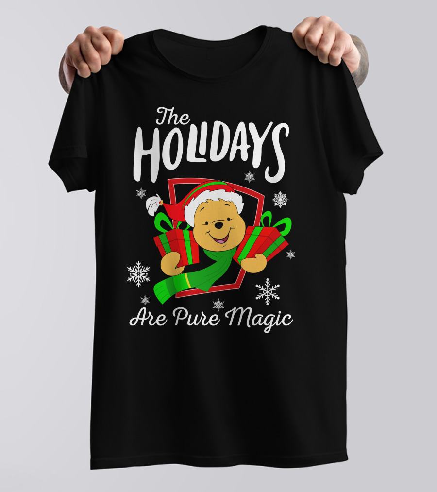 The Holidays Are Pure Magic Pooh T-Shirt