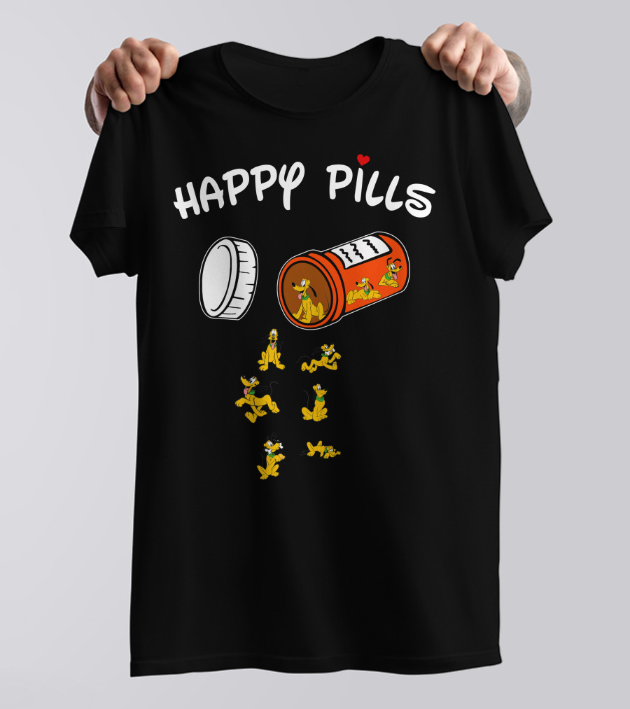 Happy Pills Pluto T-Shirt