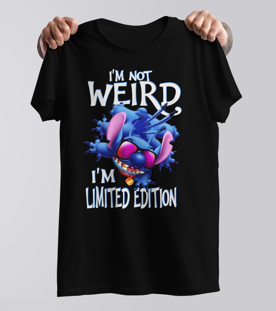 I'm Not Weird I'm Stitch Disney Character T-Shirt