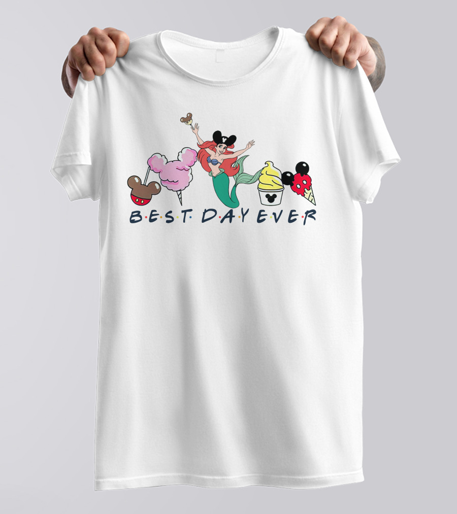 Best Day Ever Ariel Disney Icons T-Shirt