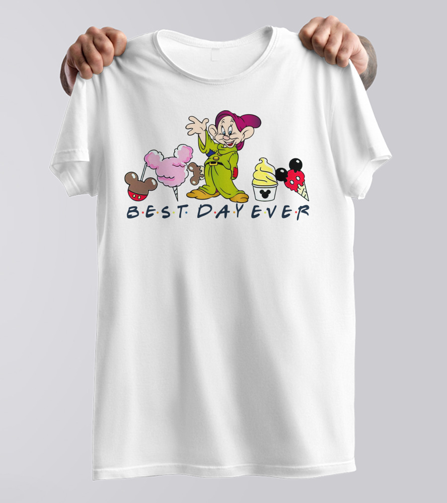Best Day Ever Dopey Disney Snacks T-Shirt