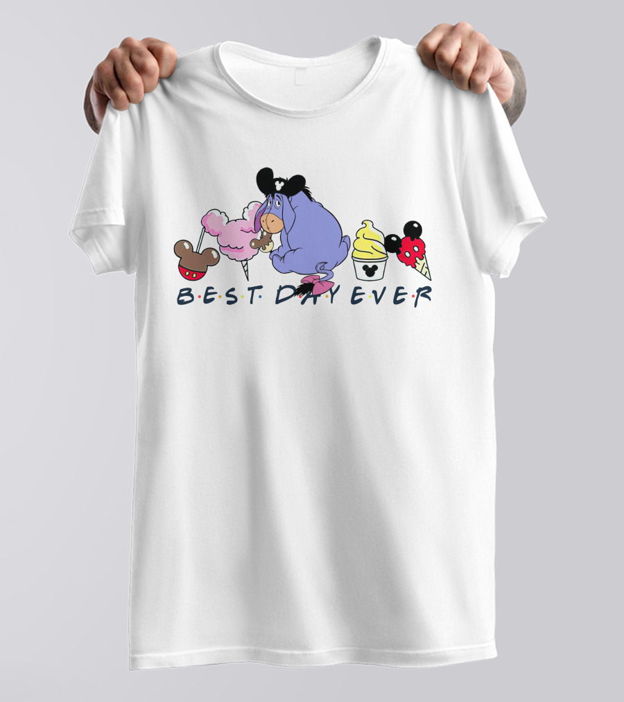 Eeyore Best Day Ever Disney Snacks T-Shirt