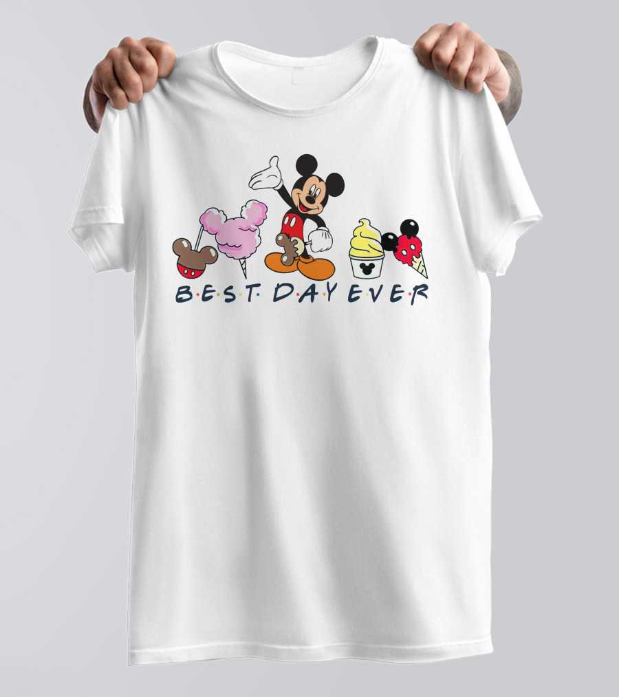 Mickey Best Day Ever Disney Snacks T-Shirt